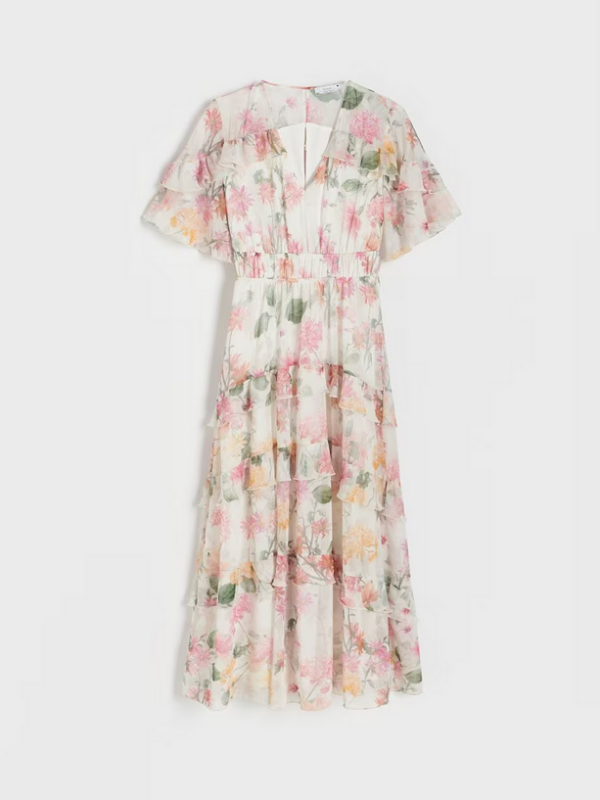 Maxikleid mit Blumenprint